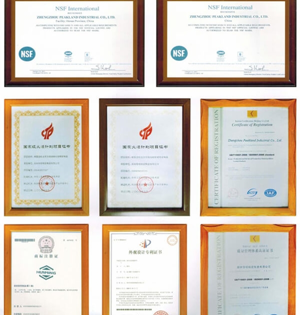 Certificates and Hornor of peakland