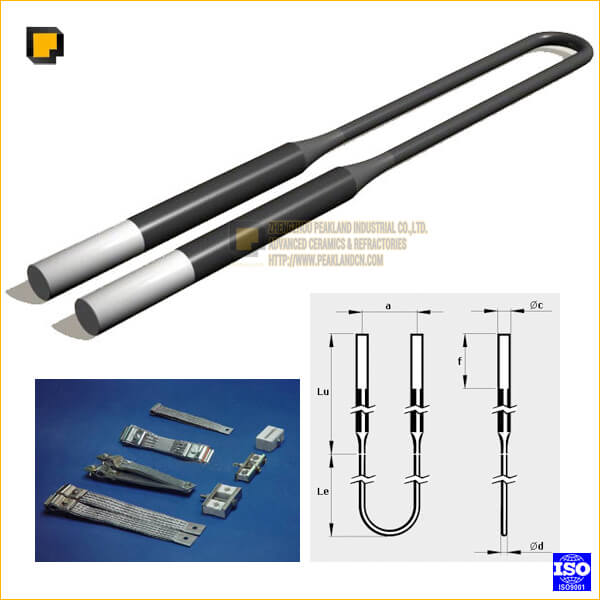 molybdenum disilicide heating elements