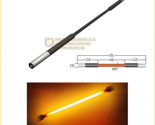 Dumbbell Type Silicon Carbide Heating Elements